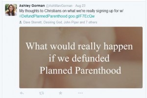 Ashley Gorman Planned Parenthood